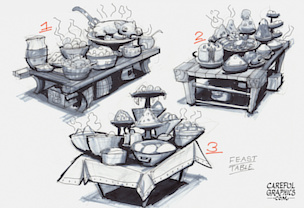 Feast Table
	       Development Image